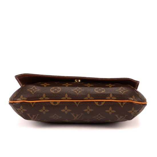 Louis Vuitton Musette Tango en Brown Lienzo recubierto - Image 6