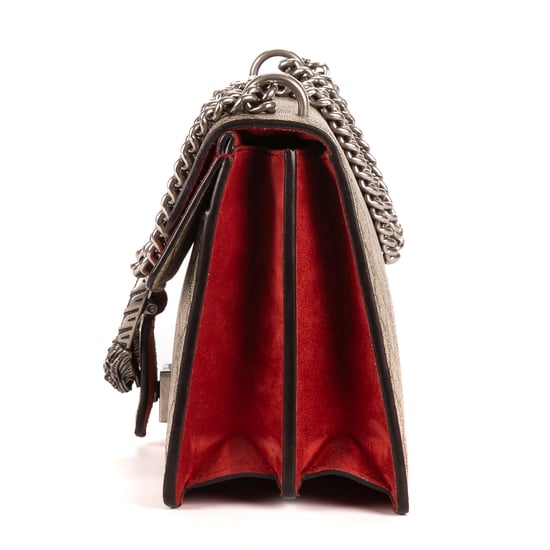 Gucci Dionysus Small en Beige/Rojo Lienzo recubierto - Image 3