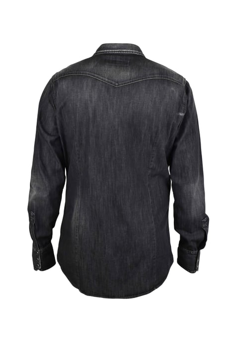 Dsquared2 Camisa vaquera Negro - Image 2