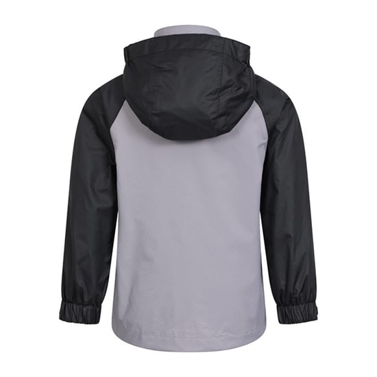Mountain Warehouse Childrens/Kids Torrent II Waterproof Jacket (Light Grey) - Image 2