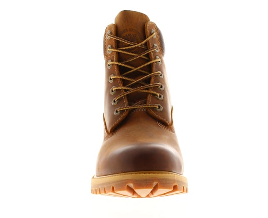 Botas Inteligentes para Hombre Timberland Premium de 6 Pulgadas con Cierre de Encaje Impermeables de Cuero Marrón - Image 3