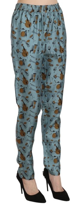 Pantalones con estampado de instrumentos musicales Dolce Gabbana - Image 2