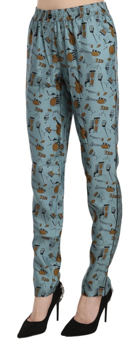 Pantalones con estampado de instrumentos musicales Dolce Gabbana - Image 3