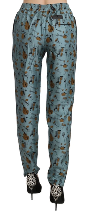 Pantalones con estampado de instrumentos musicales Dolce Gabbana - Image 4