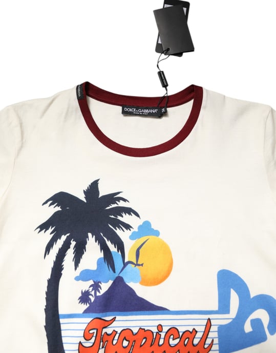 Camiseta con estampado tropical - Image 4