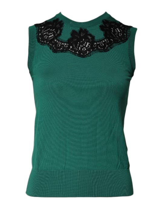 Top de punto sin mangas Lacetrim - Image 1