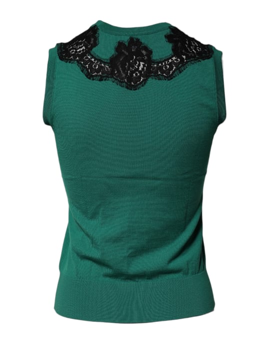 Top de punto sin mangas Lacetrim - Image 3