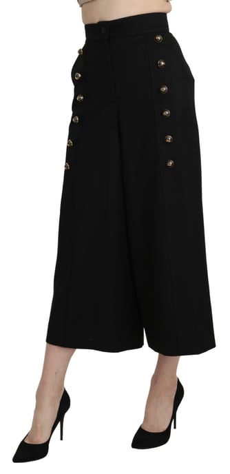 Culottes de Cintura Alta de Pierna Ancha Dolce Gabbana - Image 3