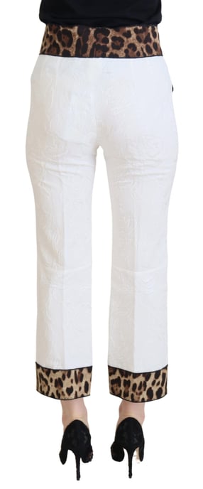 Pantalones Cortos con Detalle de Estampado de Leopardo - Image 3