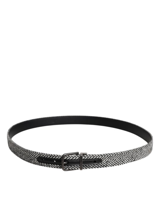 Cinturón de Tweed con Hebilla de Metal - Image 2