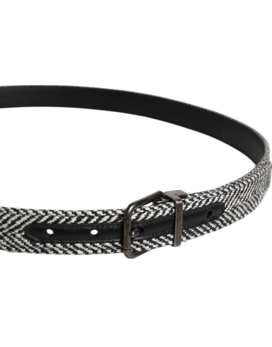 Cinturón de Tweed con Hebilla de Metal - Image 3