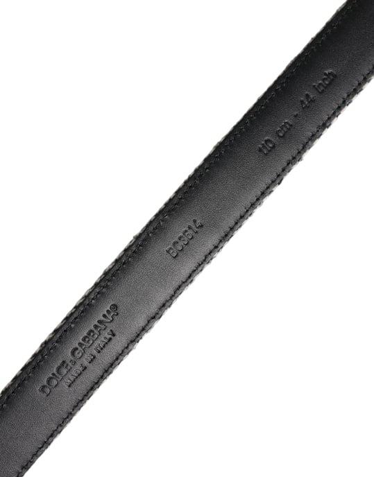 Cinturón de Tweed con Hebilla de Metal - Image 4