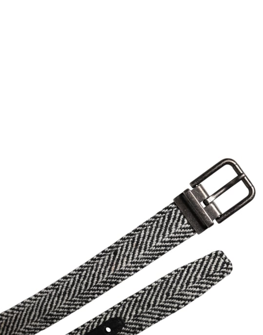 Cinturón de Tweed con Hebilla de Metal - Image 5