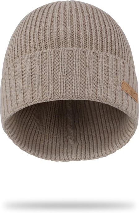 normani Gorro liso de lana merina Yuma - Image 3