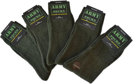 normani 10 pares de calcetines de exterior ARMY - Image 4