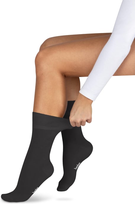 normani 6 pares de calcetines sanitarios de bambú con suela de rizo - Image 4