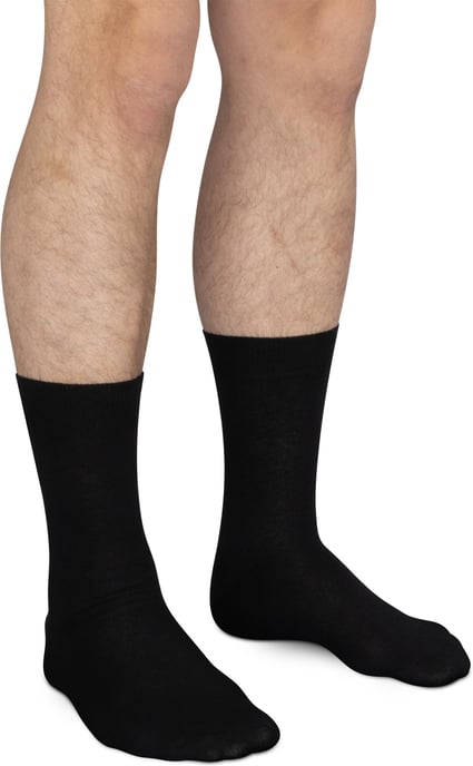 normani 10 pares de calcetines de hombre negros - Image 5