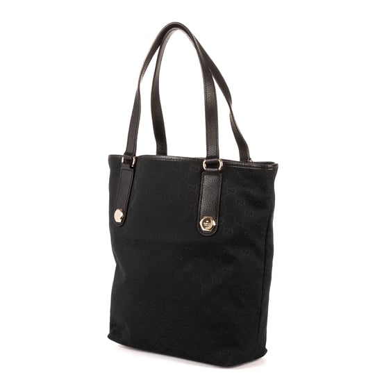 Gucci Charmy Tote  en Black Lienzo - Image 2