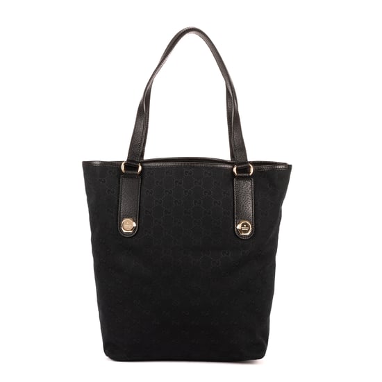 Gucci Charmy Tote  en Black Lienzo - Image 5