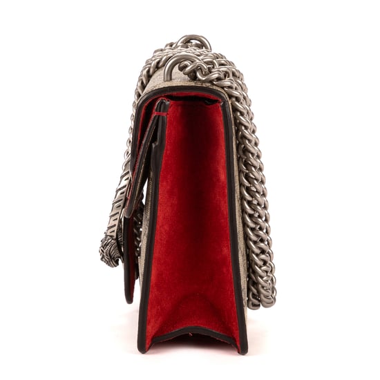 Gucci Dionysus Mini en Beige/Rojo Lienzo recubierto - Image 3