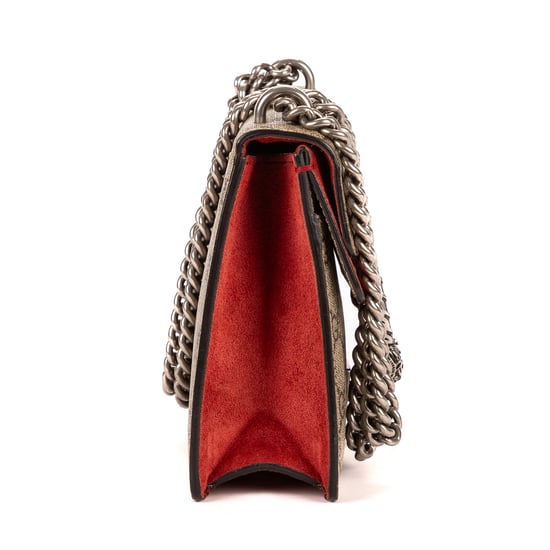 Gucci Dionysus Mini en Beige/Rojo Lienzo recubierto - Image 4