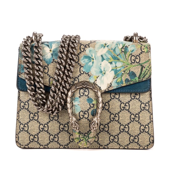 Gucci Blooms Dionysus Mini en Beige/Azul Lienzo recubierto - Image 1