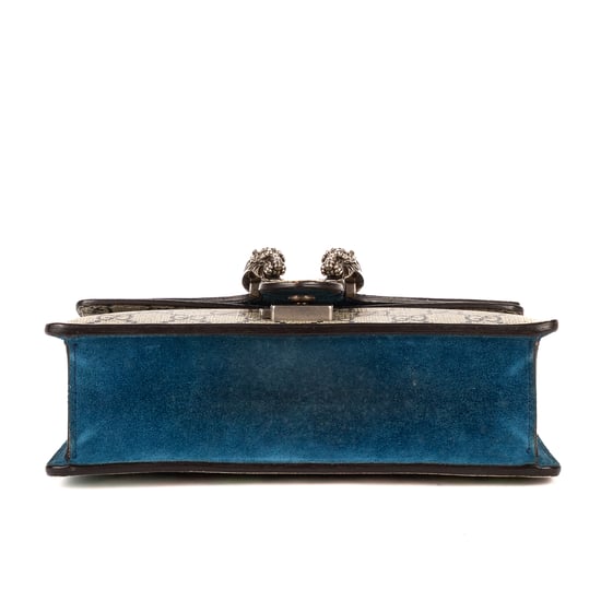 Gucci Blooms Dionysus Mini en Beige/Azul Lienzo recubierto - Image 6