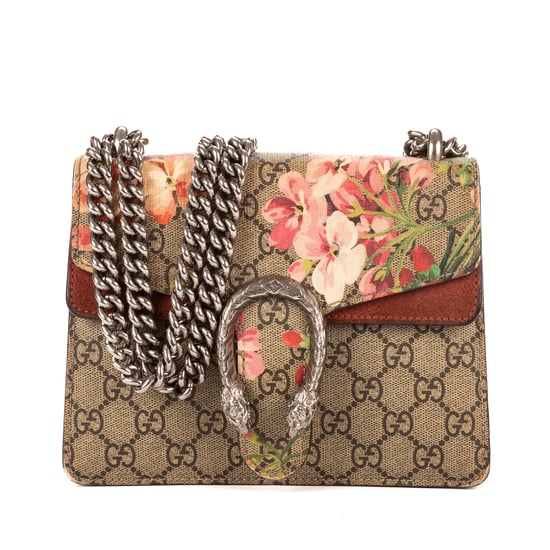 Gucci Blooms Dionysus Mini en Beige/Rosa Lienzo recubierto - Image 1