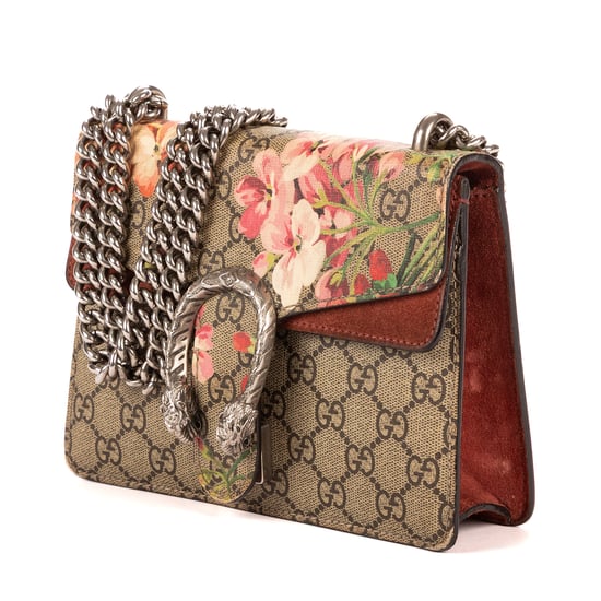 Gucci Blooms Dionysus Mini en Beige/Rosa Lienzo recubierto - Image 2