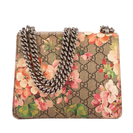 Gucci Blooms Dionysus Mini en Beige/Rosa Lienzo recubierto - Image 5