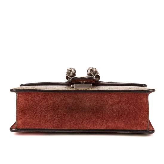 Gucci Blooms Dionysus Mini en Beige/Rosa Lienzo recubierto - Image 6