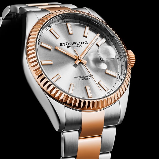 Stührling Vanguard 4069 Reloj de cuarzo para hombre de 42 mm - Image 2