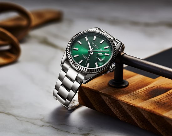 Stührling Vanguard 4069 Reloj de cuarzo para hombre de 42 mm - Image 4