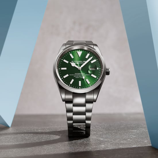 Reloj Stührling Datemaster Heritage automático 1025 para hombre de 42 mm - Image 2