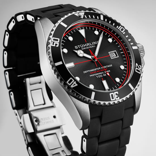 Reloj Stührling Datemaster Heritage 4087 para hombre de 44 mm - Image 3