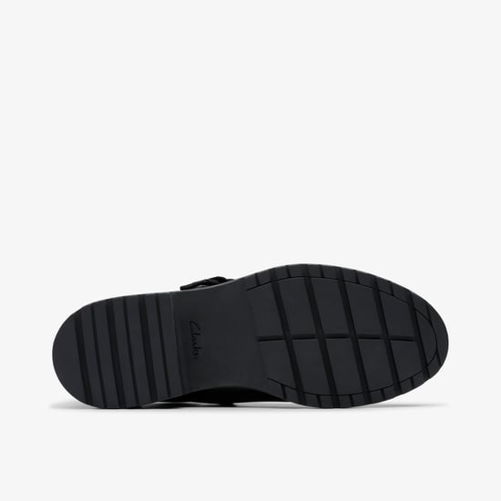 Loxham Walk Youth Black Leather Zapatos - Image 5