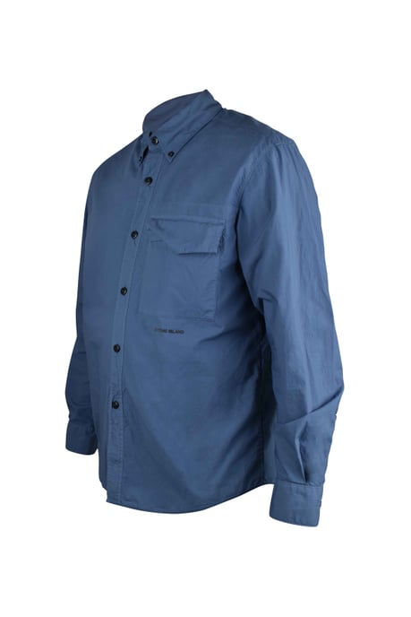 Stone Island Camisa Azul - Image 3