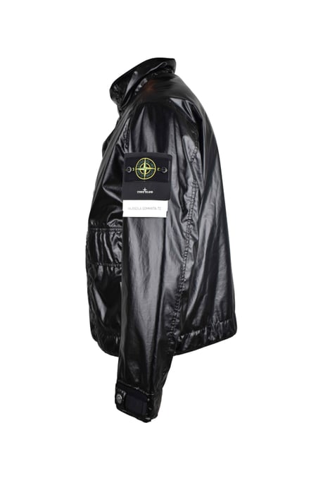 Stone Island Chaqueta Mussola Gommata Negro - Image 3