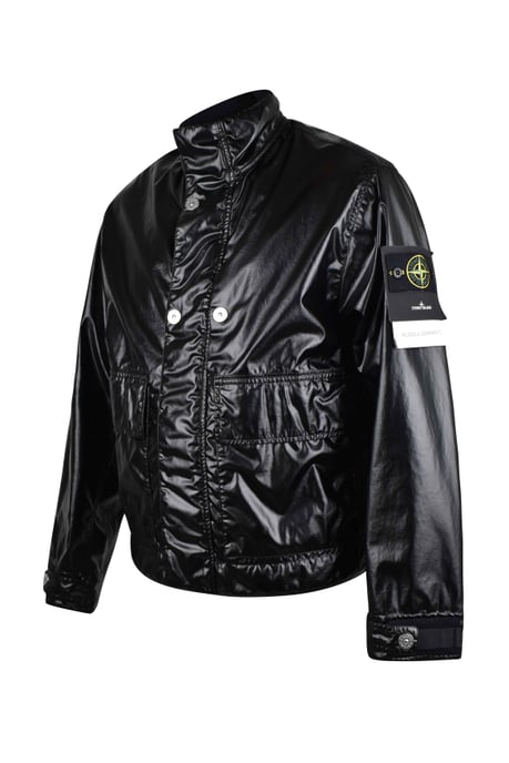 Stone Island Chaqueta Mussola Gommata Negro - Image 4