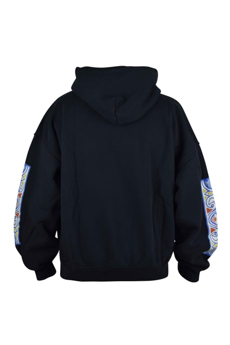 RHUDE Sudaderas con capucha Negro - Image 2