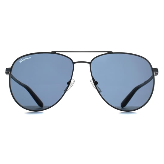 Salvatore Ferragamo SF157S 015 gafas de sol azul gunmetal oscuro - Image 2