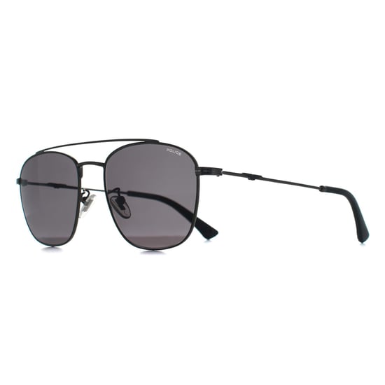Police SPL996 Gafas de sol Origins Lite 2 0568 en baquelita brillante gris humo - Image 3
