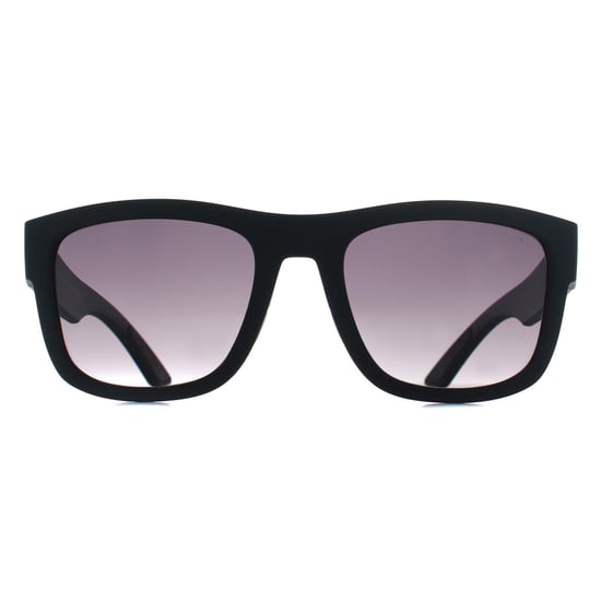 Gafas de sol Prada Sport PS01ZS 1BO09U negro mate gris degradado - Image 1