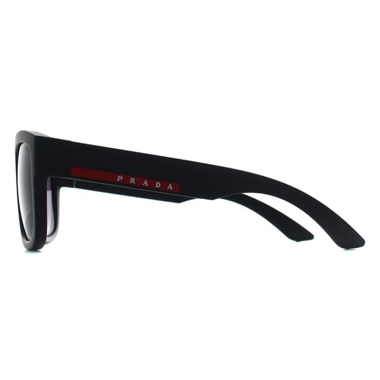 Gafas de sol Prada Sport PS01ZS 1BO09U negro mate gris degradado - Image 4