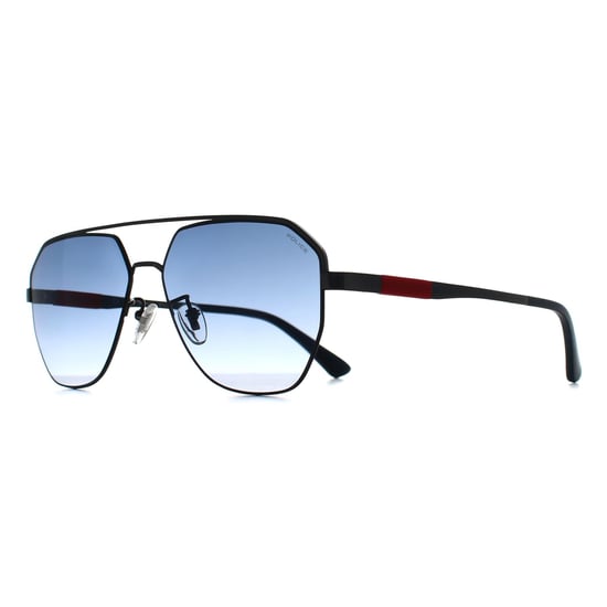 Police SPLP30 Ranger 1 0568 gafas de sol con degradado azul gunmetal brillante - Image 3