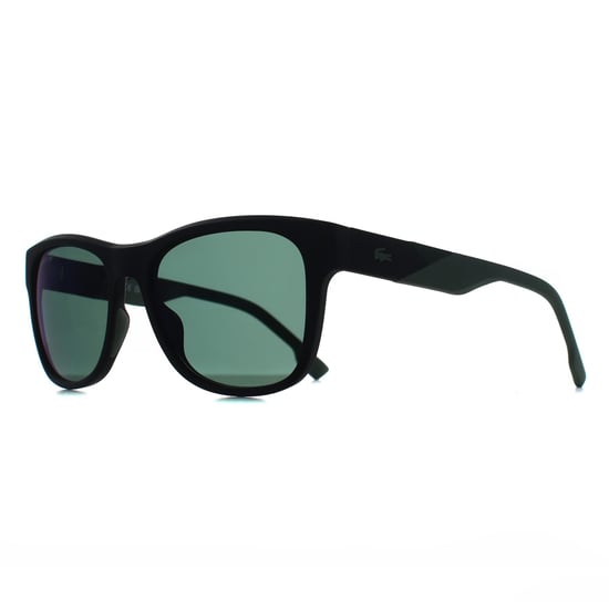 Gafas de sol Lacoste L6043S 002 negro mate espejo verde - Image 3
