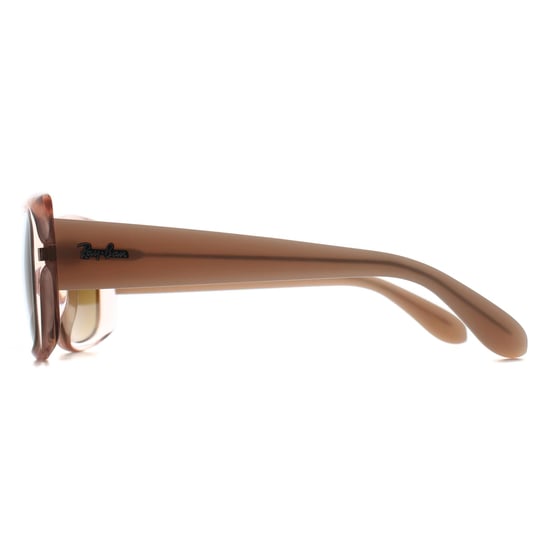 Gafas de sol Ray-Ban RB4389 6644M2 transparentes marrón degradado polarizadas - Image 4