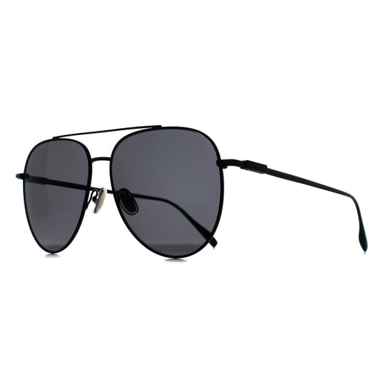 Salvatore Ferragamo SF308S 002 negro mate gris oscuro gafas de sol - Image 3