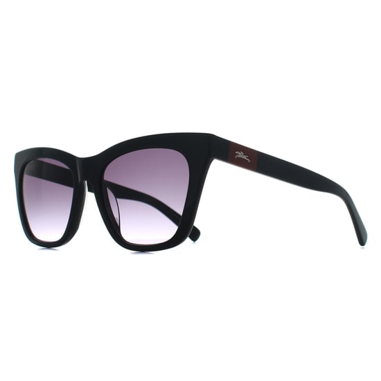 Longchamp LO715S 001 gafas de sol negro gris degradado - Image 3