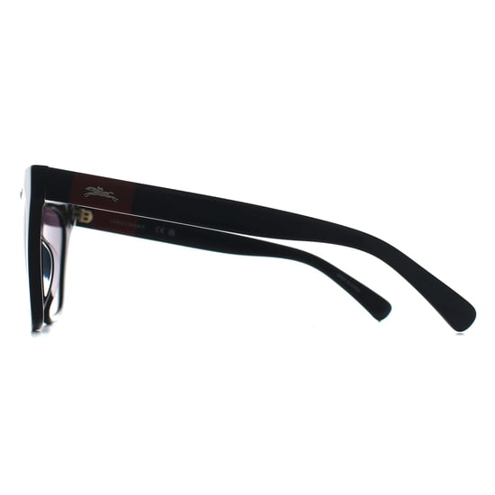 Longchamp LO715S 001 gafas de sol negro gris degradado - Image 4
